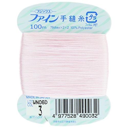 フジックス ファイン 手縫い糸 #40 100m col.3
