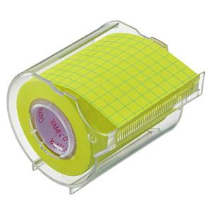 ヤマト 付箋 メモック ロールテープ 方眼タイプ ノート 50mm幅 カッター付き NRK-50CH-LH｜hapitize