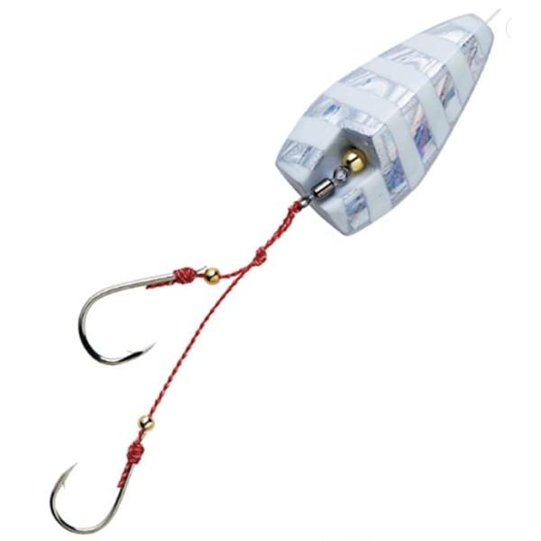 ハヤブサ(Hayabusa) SE105 無双真鯛 貫撃遊動テンヤ 20号 #7 ケイムラゼブラグロ...