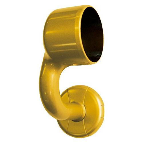 マツ六 ECLE システム手すり 横エンドブラケット 左 ゴールド EL-609G