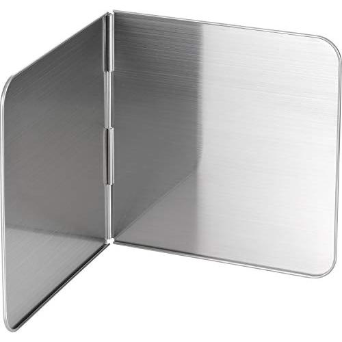 オダジマ レンジガード 使うときだけ コンロガード 2面タイプ オールステンレス 1510241