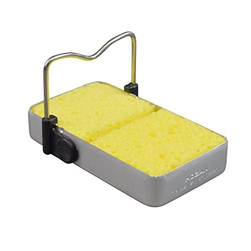 ホーザン(HOZAN) コテ先クリーナー コテ受兼用の簡易型折りたたみ式コテ先クリーナー H-8