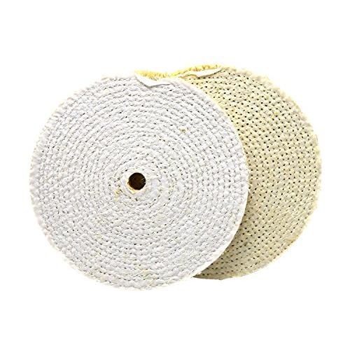 高儀 EARTH MAN 両頭グラインダー用サイザルバフ 150mm2枚