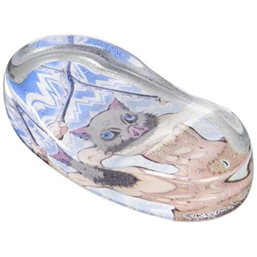 鬼滅の刃 嘴平伊之助 箸置き クリア 約2.5×4.5cm 073534