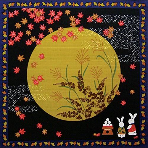 前田染工 四季彩布 小風呂敷 「月見」