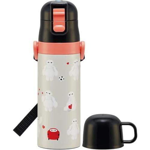 スケーター(Skater) 水筒 子供用 2WAY 直飲み 470ml コップ飲み 430ml ディ...