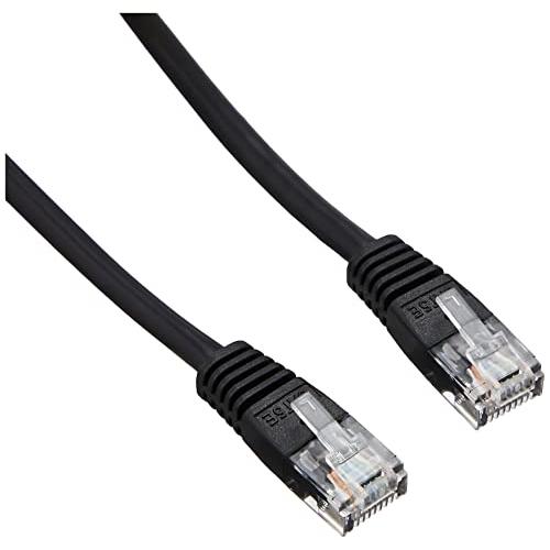 ELECOM LANケーブル CAT5E スタンダードタイプ ヨリ線ストレート 5m ブラック LD...