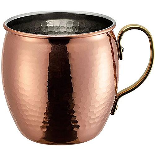 よこやま マグカップ 燕人の匠 日本製 銅 槌目入 500ml AB-226
