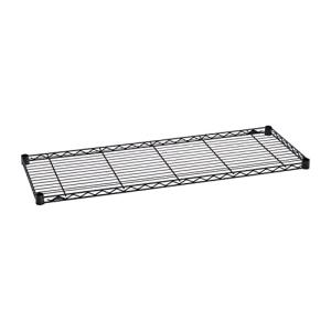 エレクター ベーシックシリーズ ワイヤーシェルフ W450xD350mm ブラック B1418B1｜川西ストア