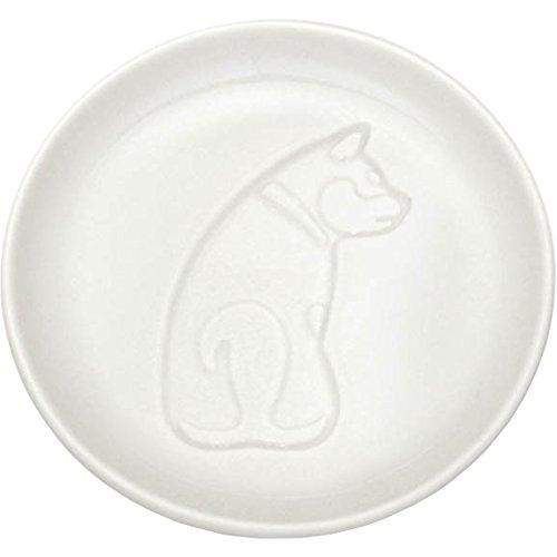 アルタ イヌ醤油皿 小皿 浮き出し 陶器 ふりむく AR0604206