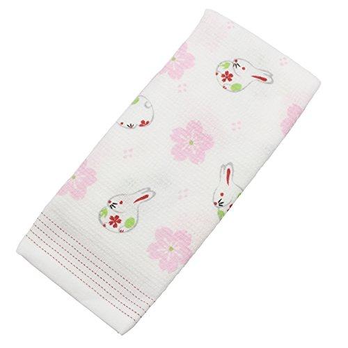 今治産タオル フェイスタオル 布ごよみ 桜うさぎ ピンク 33×100cm 25060