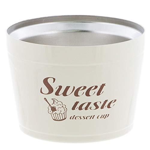 ベストコ(Bestco) ステンレス デザートカップ アイボリー 160ml Sweet taste...