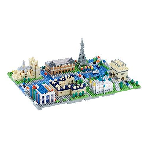 nanoblock カワダ(Kawada) ナノブロック パリ 1620ピース 12才以上 インテリ...