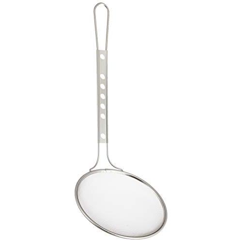 新越金網 新越ワークス スリースノー丸カス揚 15cm 細目(40メッシュ) ステンレス鋼18-8 ...