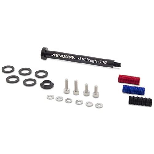 ミノウラ(MINOURA) 自転車 フロントキャリア装着用 12mm スルーアクスル汎用セット (1...