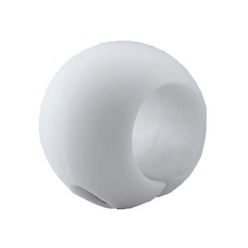 シロクマ(SHIROKUMA) 手すり用補助グリップ どこでもグリップ ボール型 アイボリー 径32...