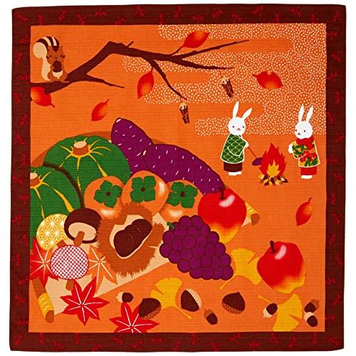 前田染工 四季彩布 小風呂敷 「収穫祭」