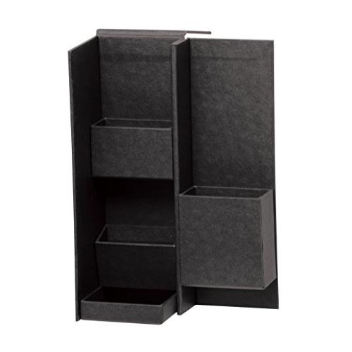 ナカバヤシ ライフスタイルツール 小物入れ 収納ケース ボックスS ブラック LST-B01BK