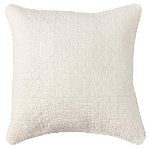 ナイスデイ クッションカバー アイボリー 45×45cm mofua (モフア) イブル 綿100%...