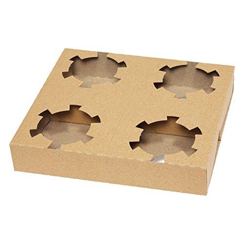 シモジマ ヘイコー カップホルダー D 4ケ用 50枚入り 50枚入り 004247900