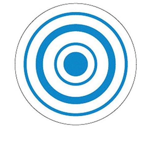 トイレそうじおたすけシール 命中くん 的 (1シート10枚付)