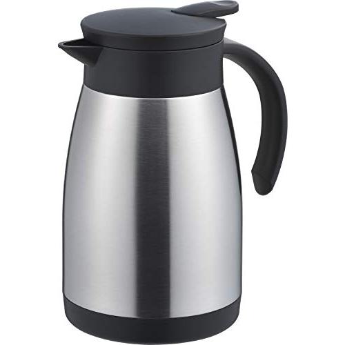 タマハシ(Tamahashi) 卓上ポット ステンレス 0.75L 保冷保温 プッシュボタン式 節電...