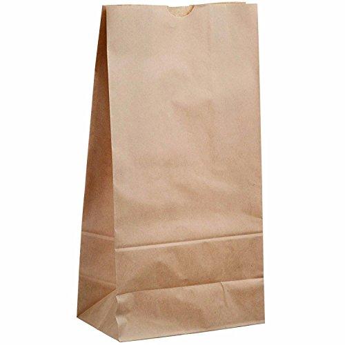 シモジマ(Shimojima) ヘイコー 紙袋 角底袋 No.6 クラフト 15x9x28cm 10...