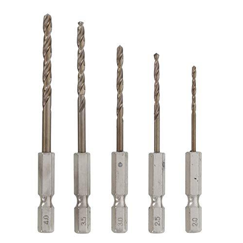 高儀 EARTH MAN ステンレス用ドリル 六角軸 5本組