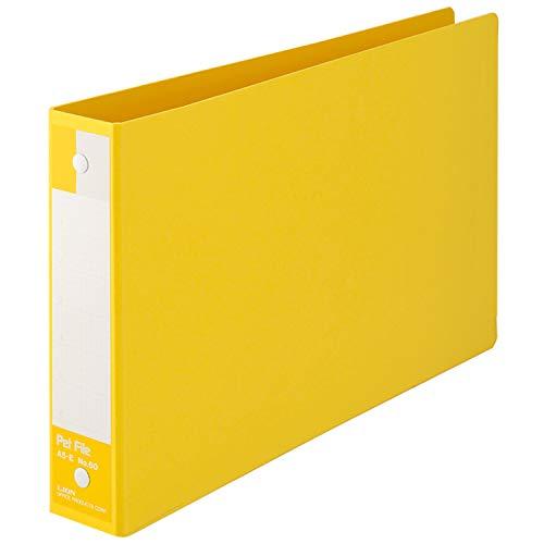 ライオン事務器 ペットファイル A5E 黄 No.60-A5E 12513