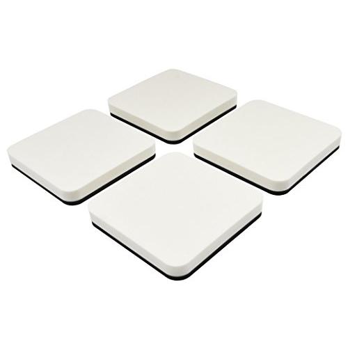 ガオナ これカモ 洗濯機用 防振マット 4枚入り (振動軽減 置くだけ簡単)GA-LF002 ホワイ...