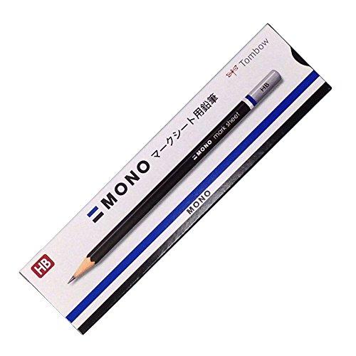トンボ(Tombow) 鉛筆 MONO モノマークシート用 HB 1ダース LM-KNHB
