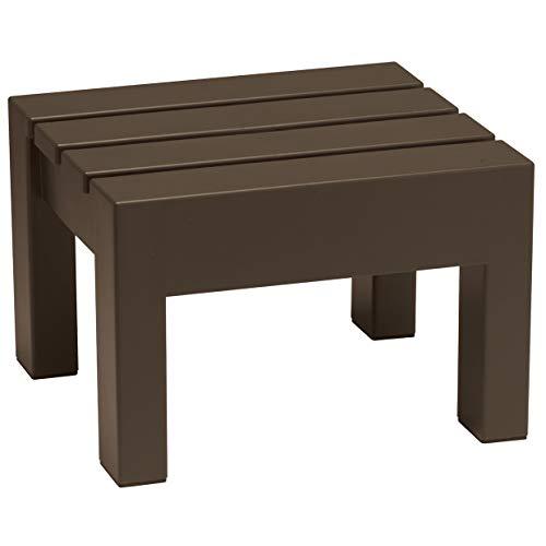 小原産業 プラスチック万能台 正方形 ブラウン ST-425