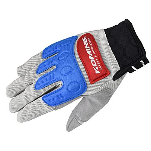 コミネ バイク用 グローブ インストラクターグローブプロアドバンス グレー/レッド M GK-135...