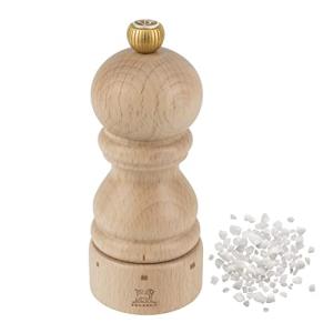 プジョー PEUGEOT 調味料入れ ソルトミル 塩 木製 粗さ調節 容量30g・12cm 手動 フランス製 パリ ユーセレクト 白木 2337｜hapitize