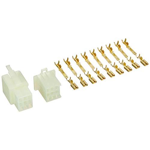 デイトナ(Daytona) 110型コネクターセット 9極 コネクター(オス・メス)1セット、端子x...