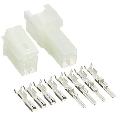 デイトナ(Daytona) HMコネクターセット 4極(スカイウェイブ650等) コネクター(オス・...