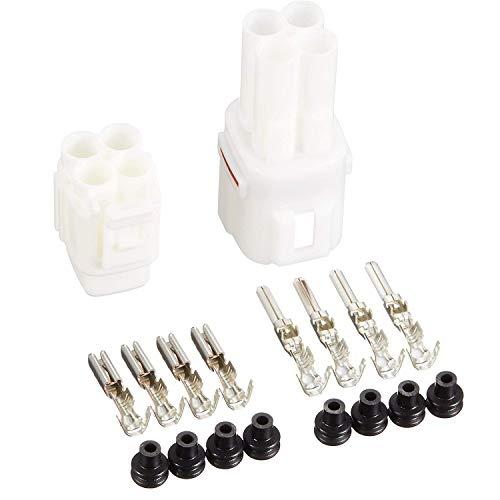 デイトナ(Daytona) MT防水コネクターセット 4極(TW200E/TW225E等) コネクタ...