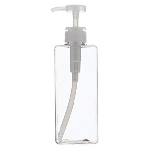 ベストコ(Bestco) シャンプー用ディスペンサー クリア 650ml ネトヨン・レ スクエア ボトル ND-4336｜川西ストア