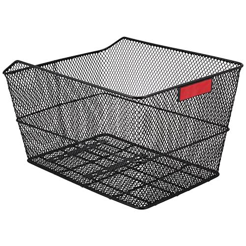 ノグチ(NOGUCHI) 自転車 カゴ バスケット リアメッシュバスケット ブラック 大