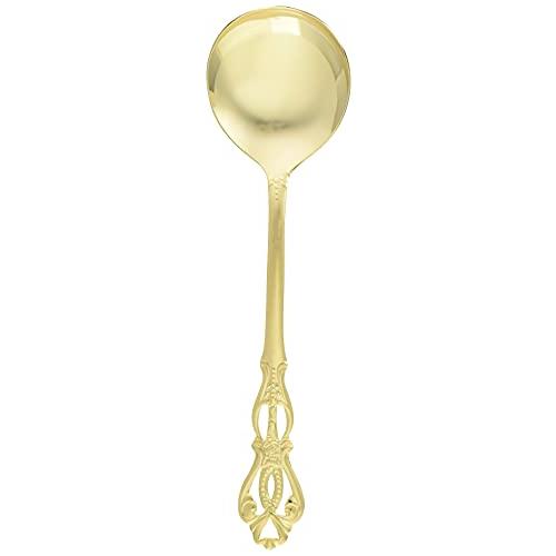 高桑金属 ルーン スープスプーン ゴールド 406913