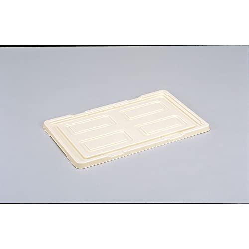新輝合成 トンボ 業務用 フードコンテナ 食品トレー 餅箱 10.6リットル用 蓋 小 アイボリー ...