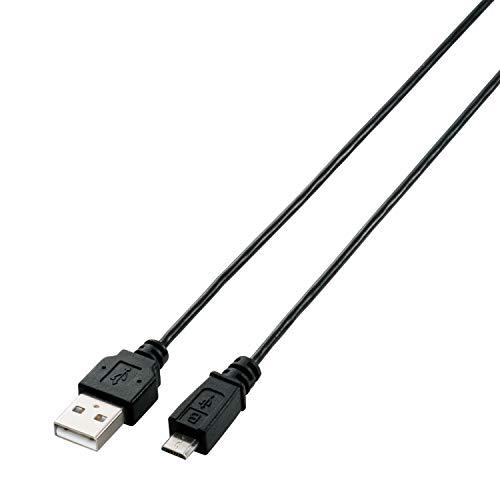 エレコム USBケーブル microB USB2.0 (USB A オス to microB オス)...