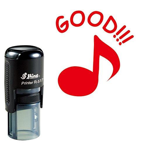 ナカノ ミュージックレッスンスタンプ 8分音符 グッド S1308NG