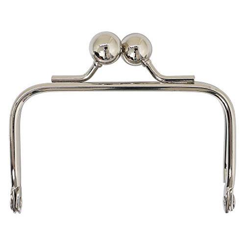 ハマナカ 編みつける 口金 約ヨコ7.5cm×タテ4.5cm 銀 H207-018-2