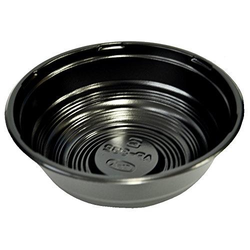 エフピコ 業務用 AP-362 簡易どんぶり 大サイズ 黒 本体 50枚入れ CP630069