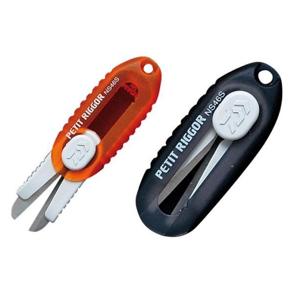 ダイワ(DAIWA) ラインカッター プチリガー NS46S(アソート・クリアーオレンジ/クリアーブ...