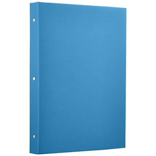 ナカバヤシ バインダー式ポケットアルバム テラコッタ L判3段 ブルー TER-L3Y-140-B