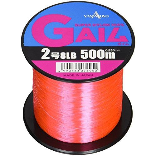 ヤマトヨテグス(YAMATOYO) ナイロンライン ガイム 500m 2号 8lb ピンク