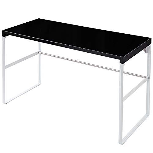 リヒトラブ パソコン台 モニター台 机上台 黒 幅59×奥行25×高さ33.5cm トール 耐荷重1...