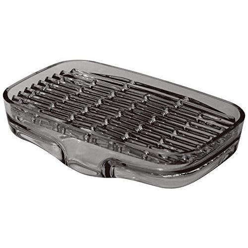 ライクイット(like-it) ソープディッシュ 水が切れる シンクキャディ約幅14.3x奥8.8x...